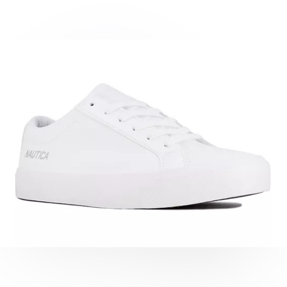 Nautica Men's Houghton Sneakers In White NEW Size 8.5 - Picture 3 of 9